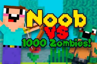 Noob Vs 1000 Zombies
